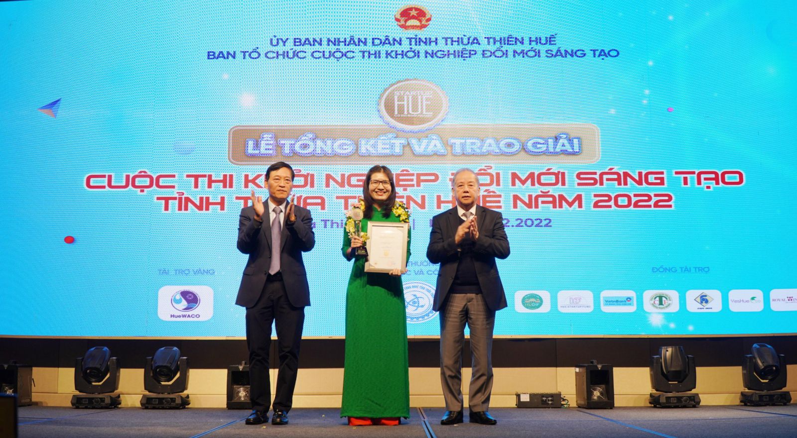 Trao 11 giải thưởng cho các dự án xuất sắc tại Cuộc thi Khởi nghiệp đổi mới sáng tạo tỉnh Thừa Thiên Huế năm 2022