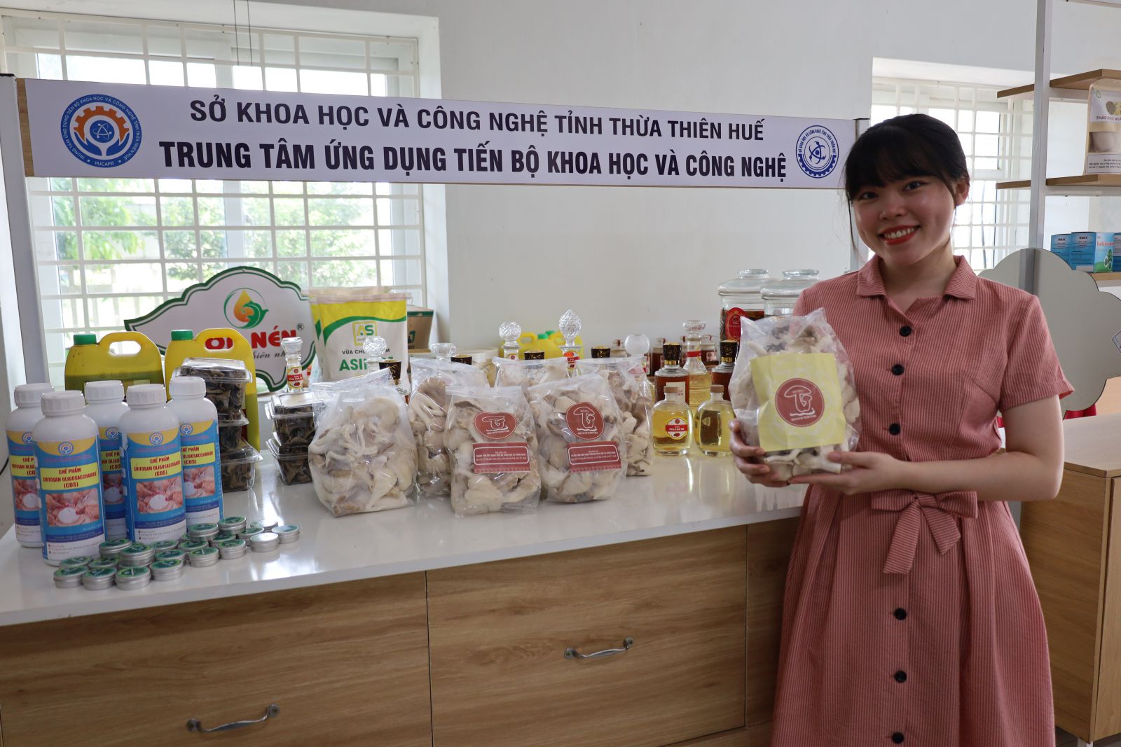 Nấm sò - Sản phẩm Khoa học và Công nghệ tại Trung tâm Ứng dụng tiến bộ Khoa học và Công nghệ
